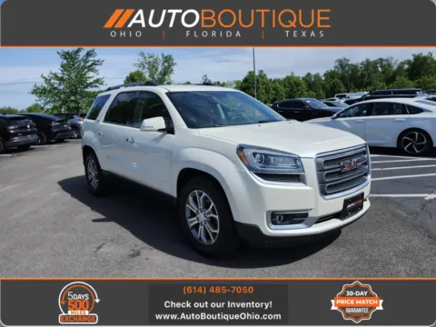 White 2014 GMC Acadia SLT for sale in Columbus, OH