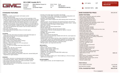 More photos of 2014 GMC Acadia SLT at Auto Boutique Ohio, OH