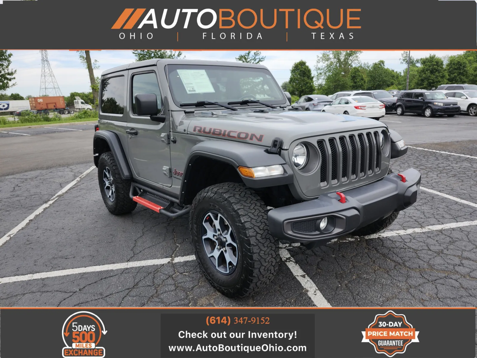 Gray 2022 Jeep Wrangler Rubicon for sale in Columbus, OH