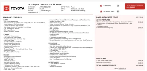 More photos of 2014 Toyota Camry SE at Auto Boutique Ohio, OH