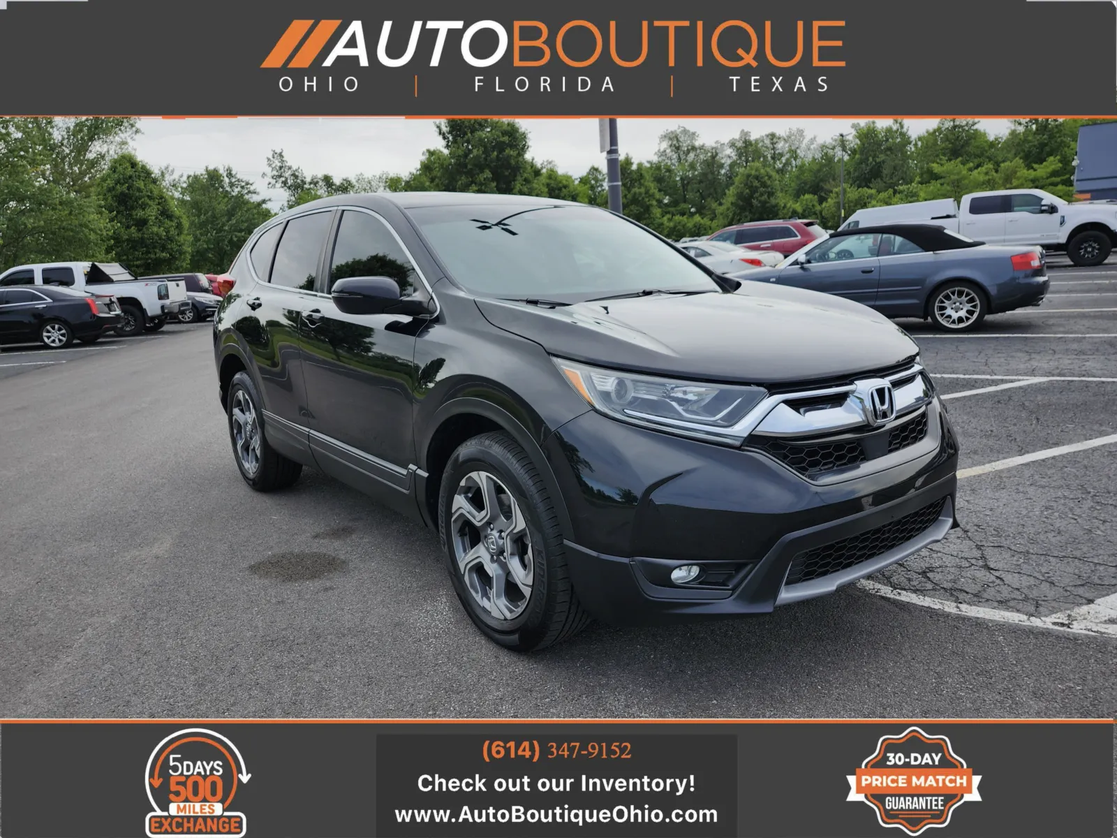Black 2019 Honda CR-V EX for sale in Columbus, OH