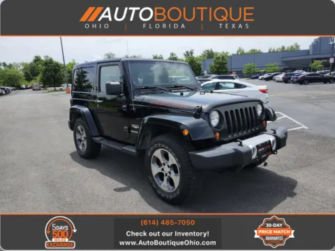 Black 2012 Jeep Wrangler Sahara for sale in Columbus, OH