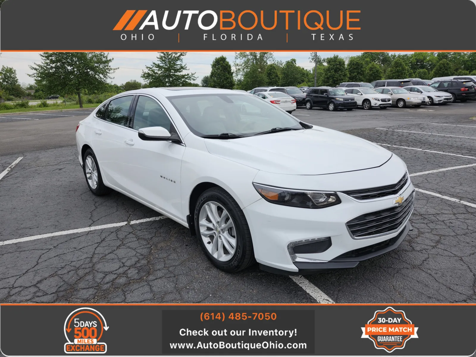 2017 Chevrolet Malibu LT for sale in Columbus, OH