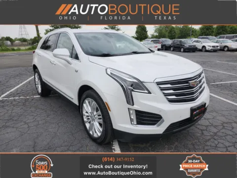 White 2018 Cadillac XT5 Premium Luxury AWD for sale in Columbus, OH