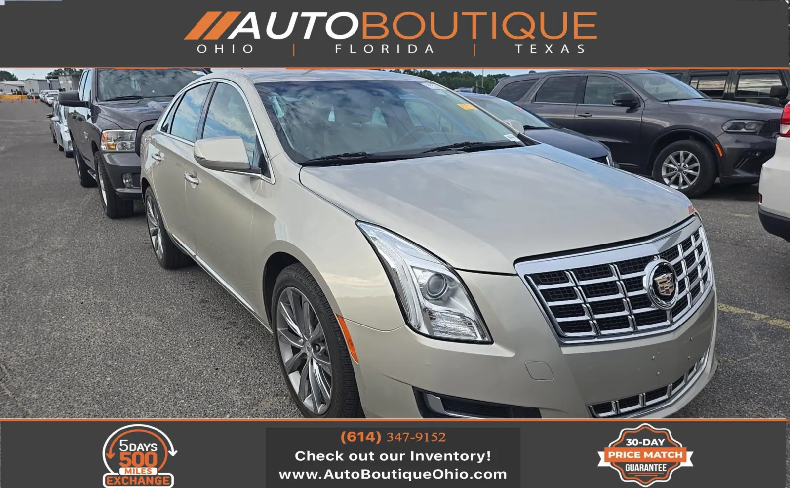 Silver 2013 Cadillac XTS 3.6L V6 for sale in Columbus, OH