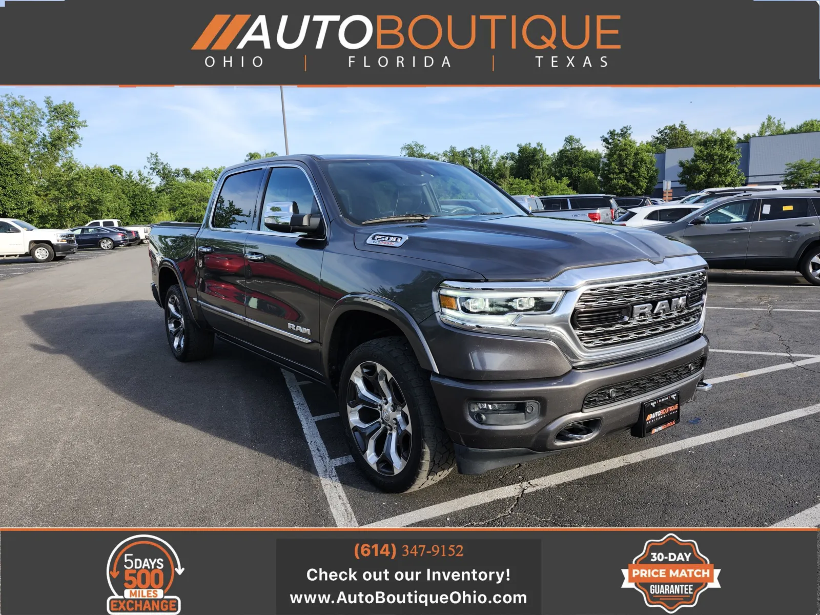Gray 2020 Ram 1500 Limited for sale in Columbus, OH