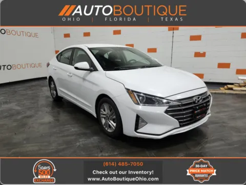 White 2020 Hyundai Elantra SEL for sale in Columbus, OH