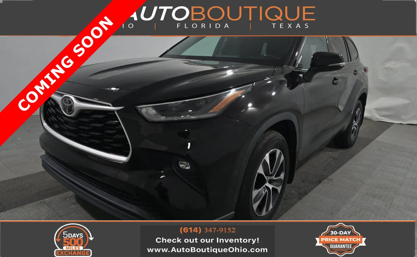 2021 Toyota Highlander XLE for sale in Columbus, OH