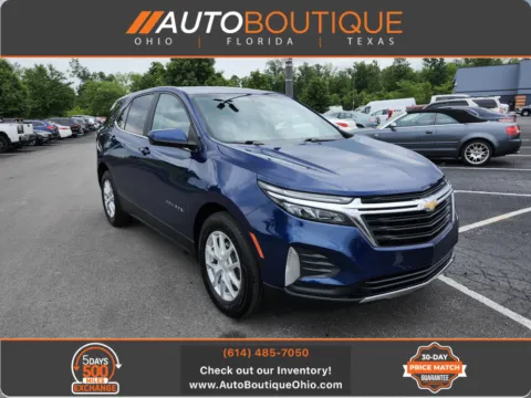Blue 2022 Chevrolet Equinox LT for sale in Columbus, OH
