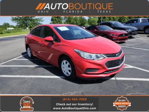 Red 2018 Chevrolet Cruze LS for sale in Columbus, OH