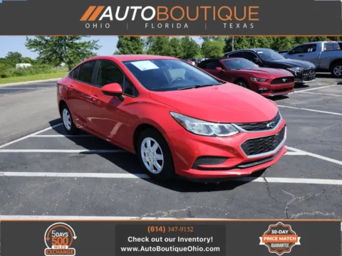 Red 2018 Chevrolet Cruze LS for sale in Columbus, OH