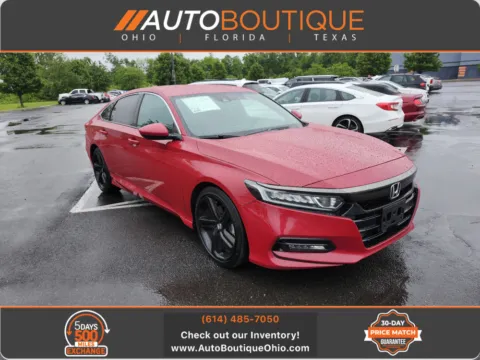 Red 2018 Honda Accord Sedan Sport 1.5T for sale in Columbus, OH