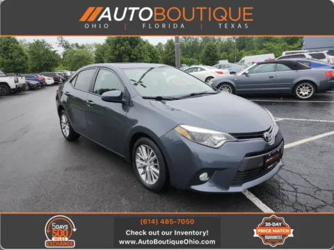 Blue 2015 Toyota Corolla LE Premium for sale in Columbus, OH
