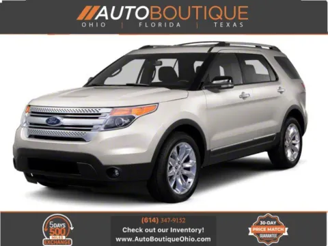 Silver 2013 Ford Explorer XLT for sale in Columbus, OH