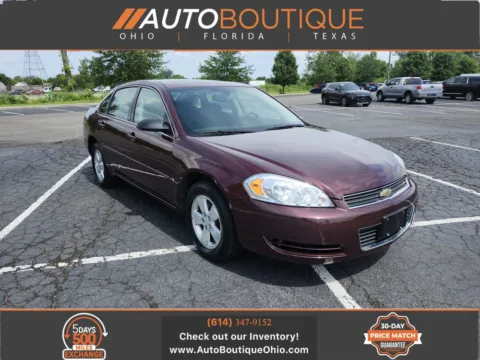 Red 2007 Chevrolet Impala 3.5L LT for sale in Columbus, OH