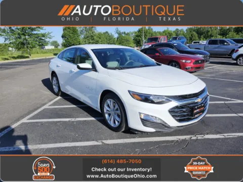 White 2024 Chevrolet Malibu LT for sale in Columbus, OH