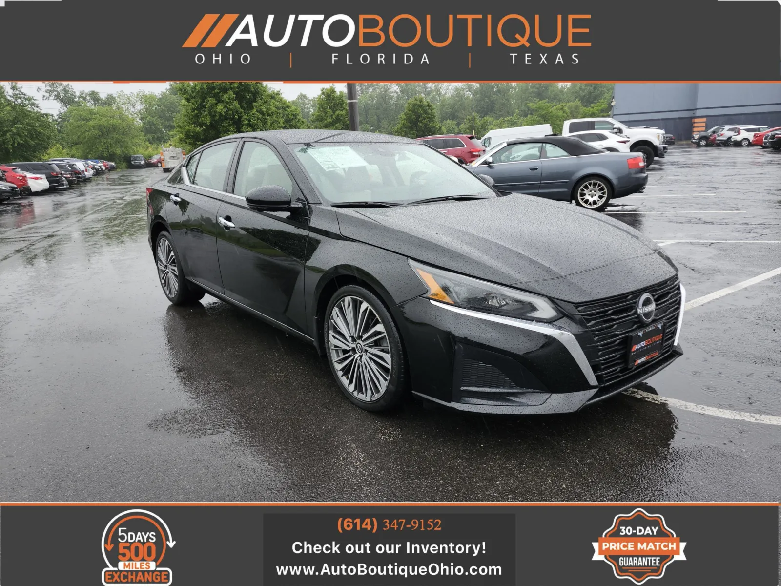 Black 2023 Nissan Altima 2.5 SL for sale in Columbus, OH