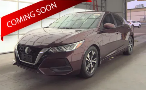 Red 2020 Nissan Sentra SV for sale in Columbus, OH