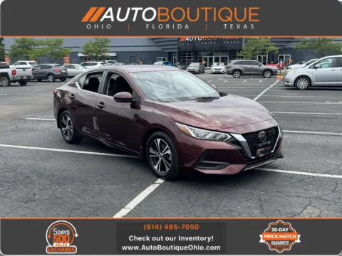 Red 2020 Nissan Sentra SV for sale in Columbus, OH