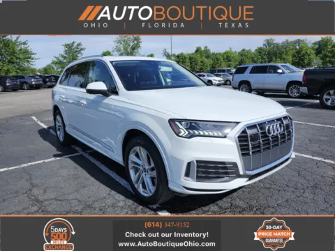 White 2024 Audi Q7 Premium Plus for sale in Columbus, OH