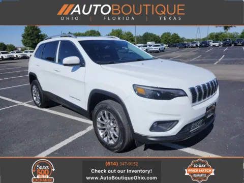 White 2019 Jeep Cherokee Latitude Plus for sale in Columbus, OH
