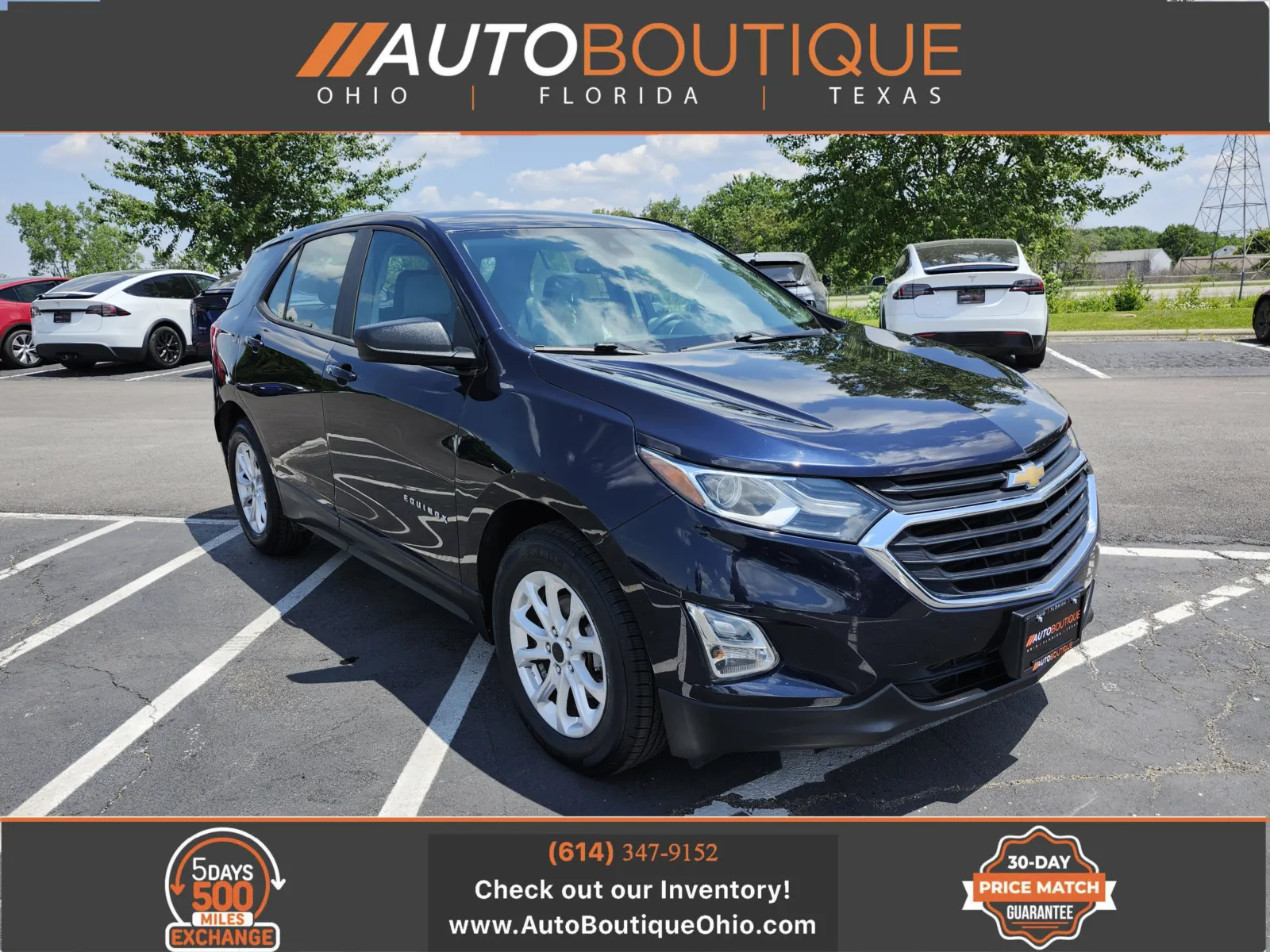 Blue 2020 Chevrolet Equinox LS for sale in Columbus, OH
