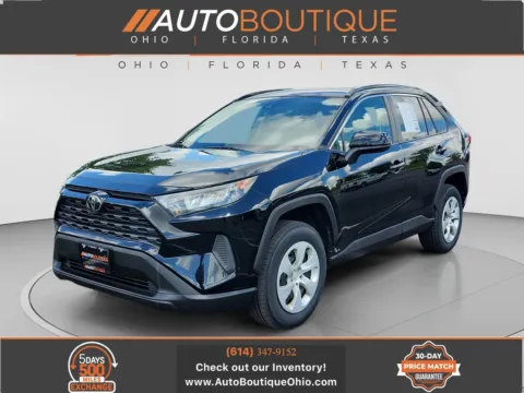 Black 2021 Toyota RAV4 LE for sale in Columbus, OH
