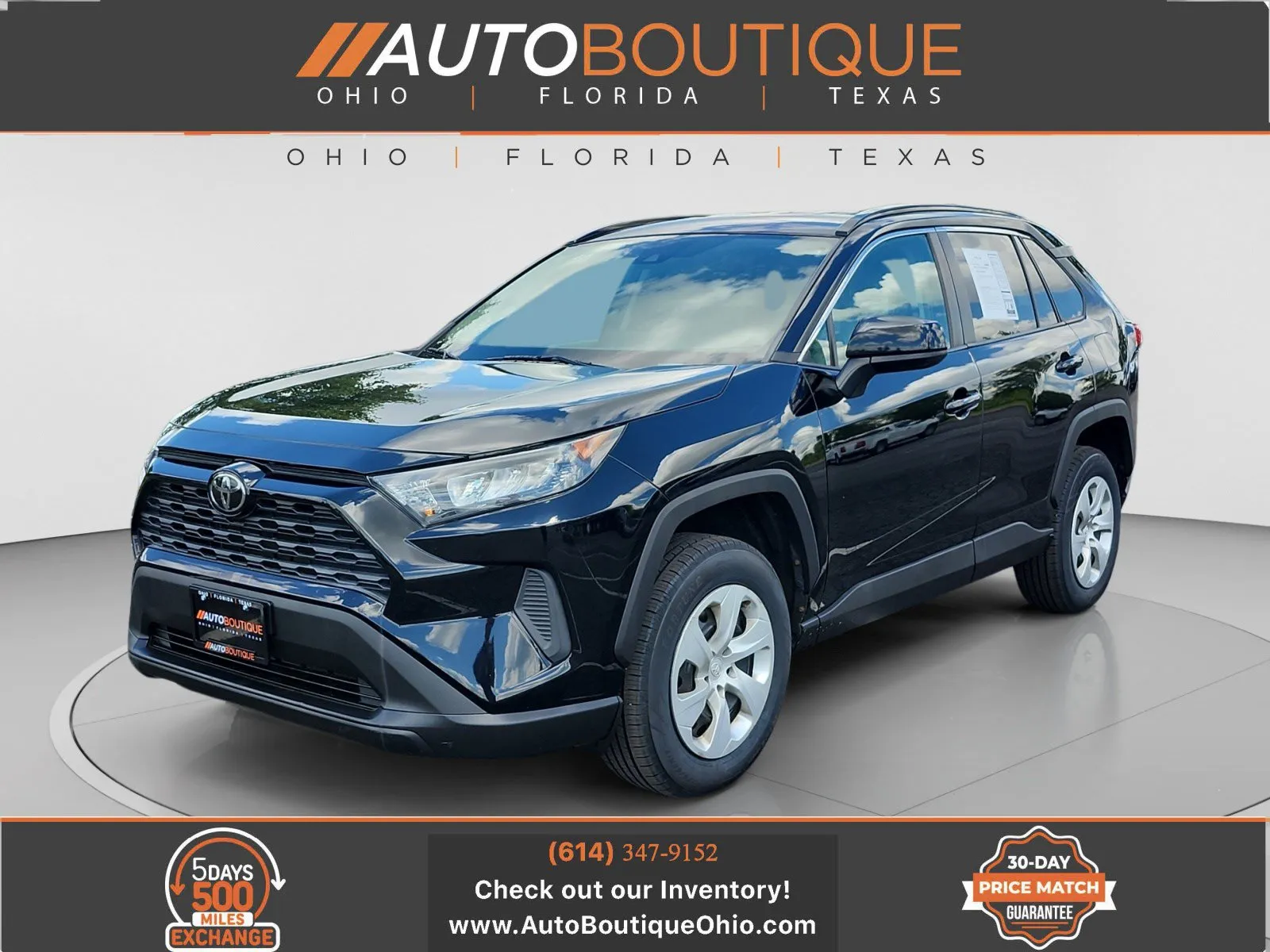 Black 2021 Toyota RAV4 LE for sale in Columbus, OH