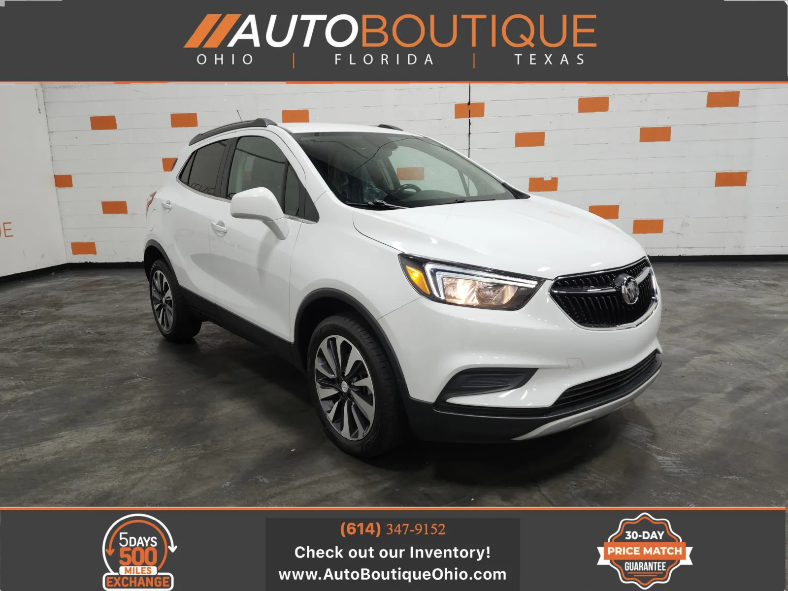 White 2021 Buick Encore Preferred for sale in Columbus, OH