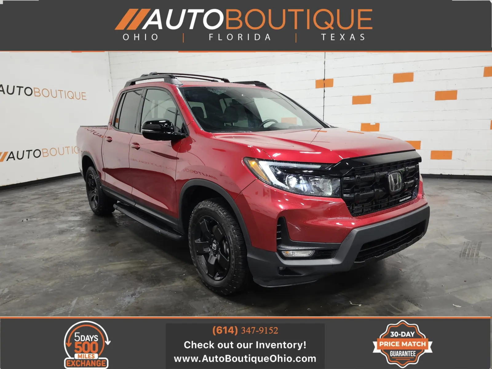 Red 2025 Honda Ridgeline Black Edition for sale in Columbus, OH
