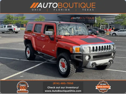 Orange 2008 HUMMER H3 SUV Luxury for sale in Columbus, OH