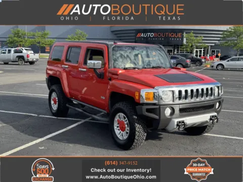 Orange 2008 HUMMER H3 SUV Luxury for sale in Columbus, OH