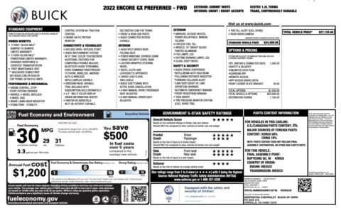 More photos of 2022 Buick Encore GX Preferred at Auto Boutique Ohio, OH