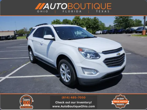 White 2017 Chevrolet Equinox LT for sale in Columbus, OH