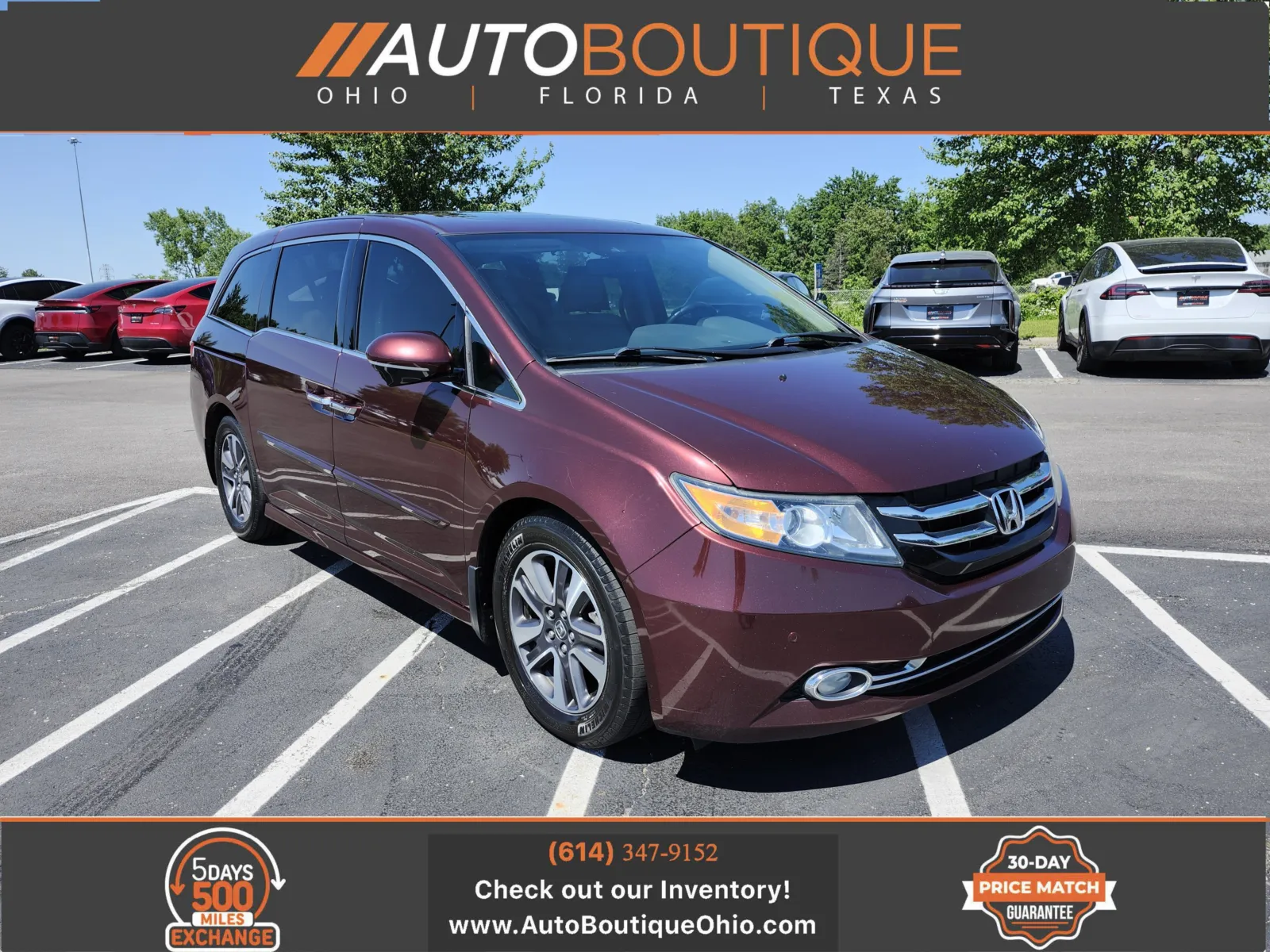 2016 Honda Odyssey Touring for sale in Columbus, OH