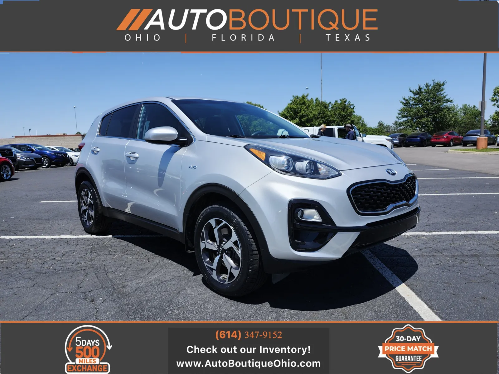 Silver 2020 Kia Sportage LX for sale in Columbus, OH