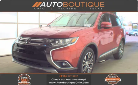 Red 2016 Mitsubishi Outlander SE for sale in Columbus, OH