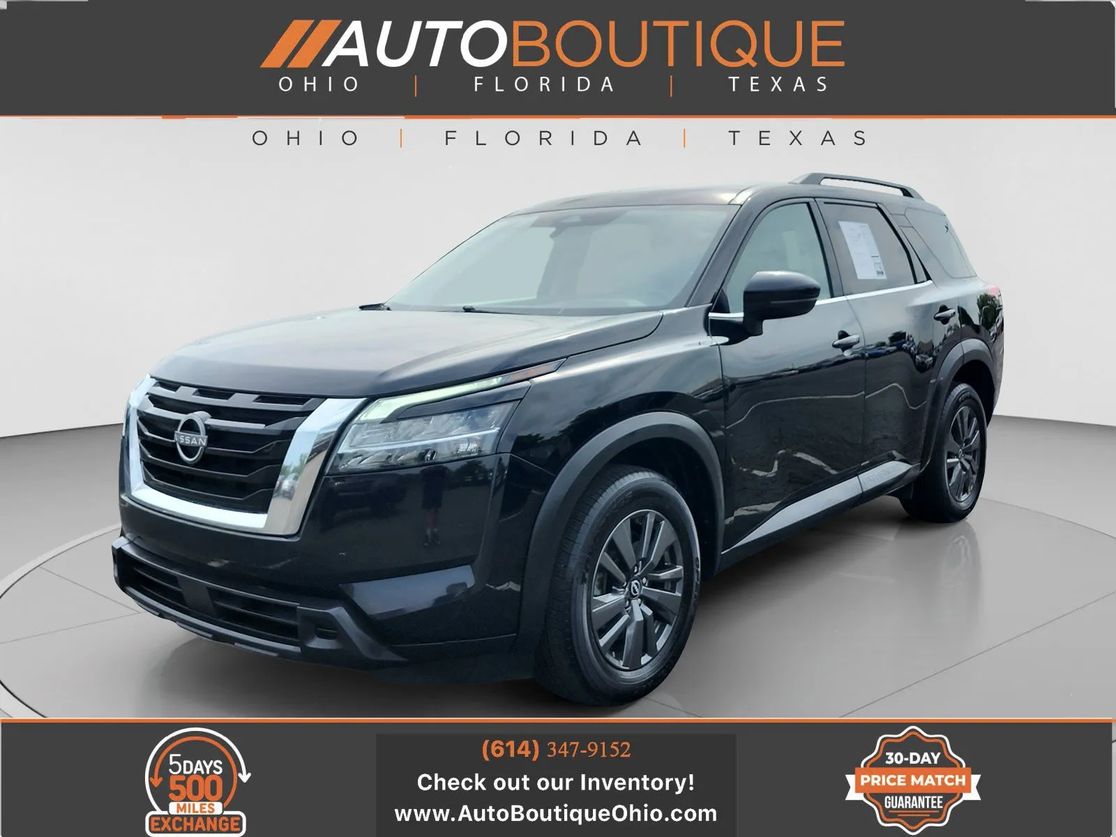 Black 2022 Nissan Pathfinder SV for sale in Columbus, OH