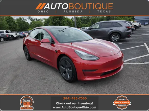 Red 2022 Tesla Model 3 Long Range for sale in Columbus, OH