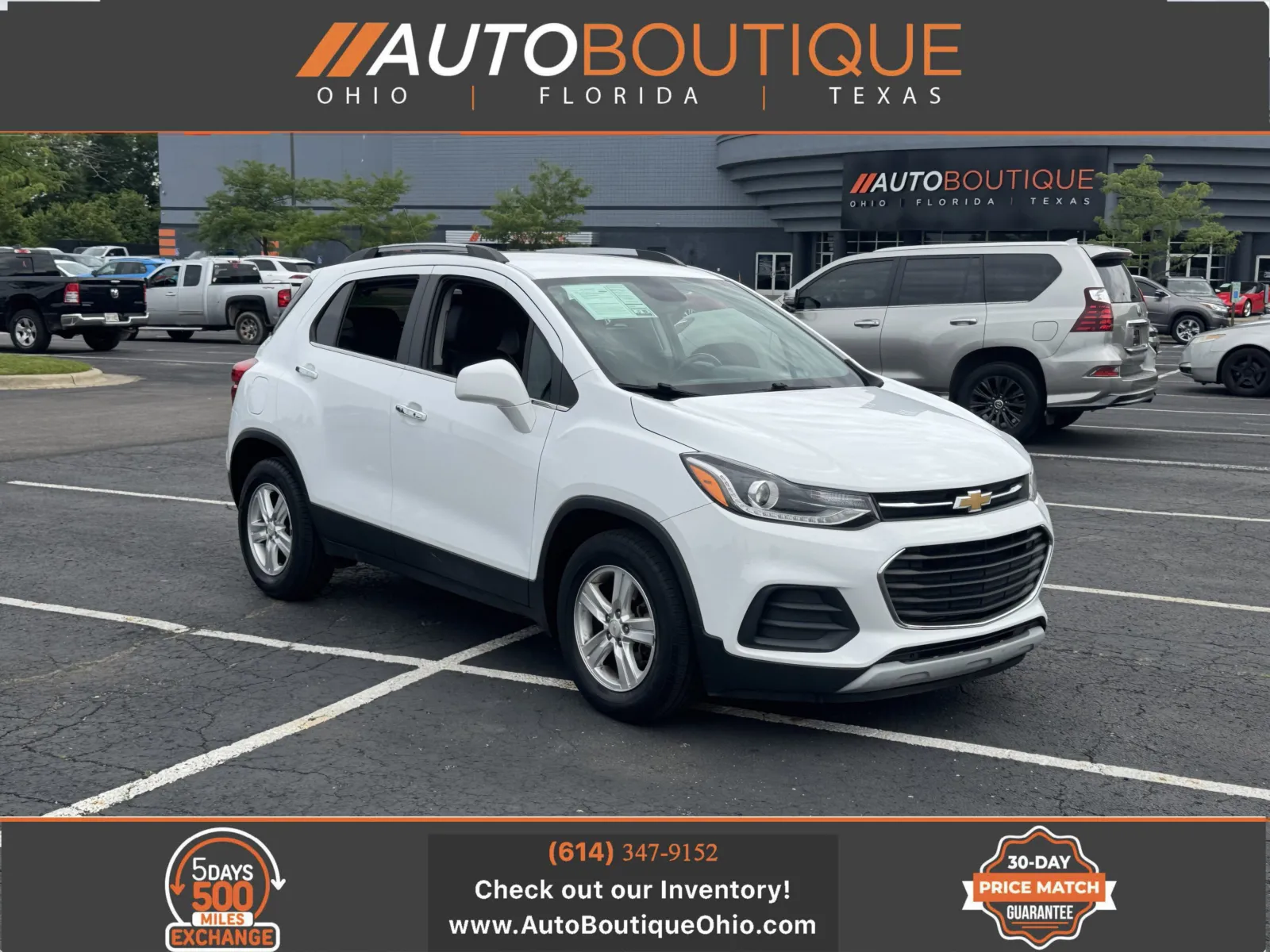 White 2019 Chevrolet Trax LT for sale in Columbus, OH