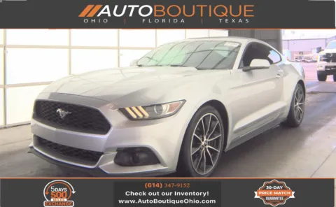 Silver 2017 Ford Mustang EcoBoost for sale in Columbus, OH