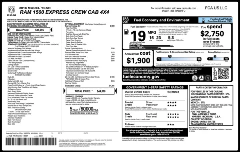 Photos of 2018 Ram 1500 Express for sale in Columbus, OH at Auto Boutique Ohio