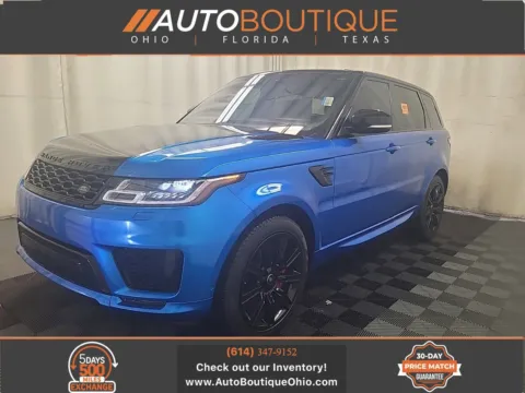Blue 2018 Land Rover Range Rover Sport Dynamic for sale in Columbus, OH