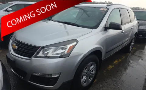 Silver 2017 Chevrolet Traverse LS for sale in Columbus, OH