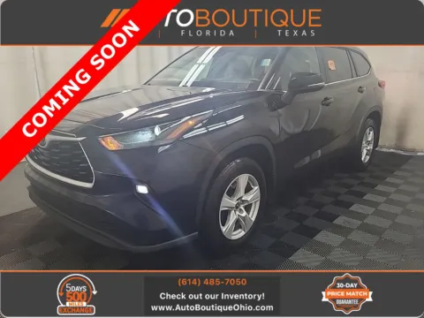Black 2023 Toyota Highlander LE for sale in Columbus, OH