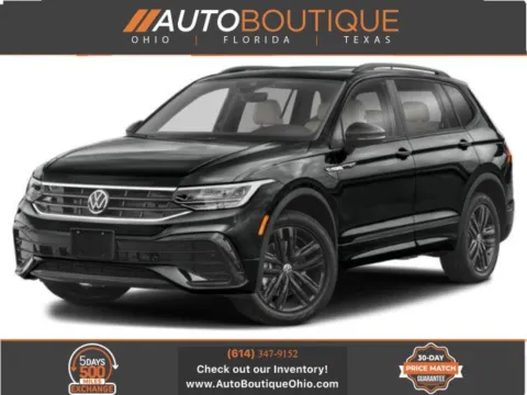 White 2022 Volkswagen Tiguan SE R-Line Black for sale in Columbus, OH