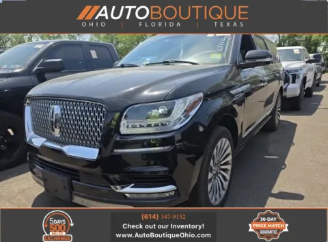 Black 2018 Lincoln Navigator L Reserve for sale in Columbus, OH