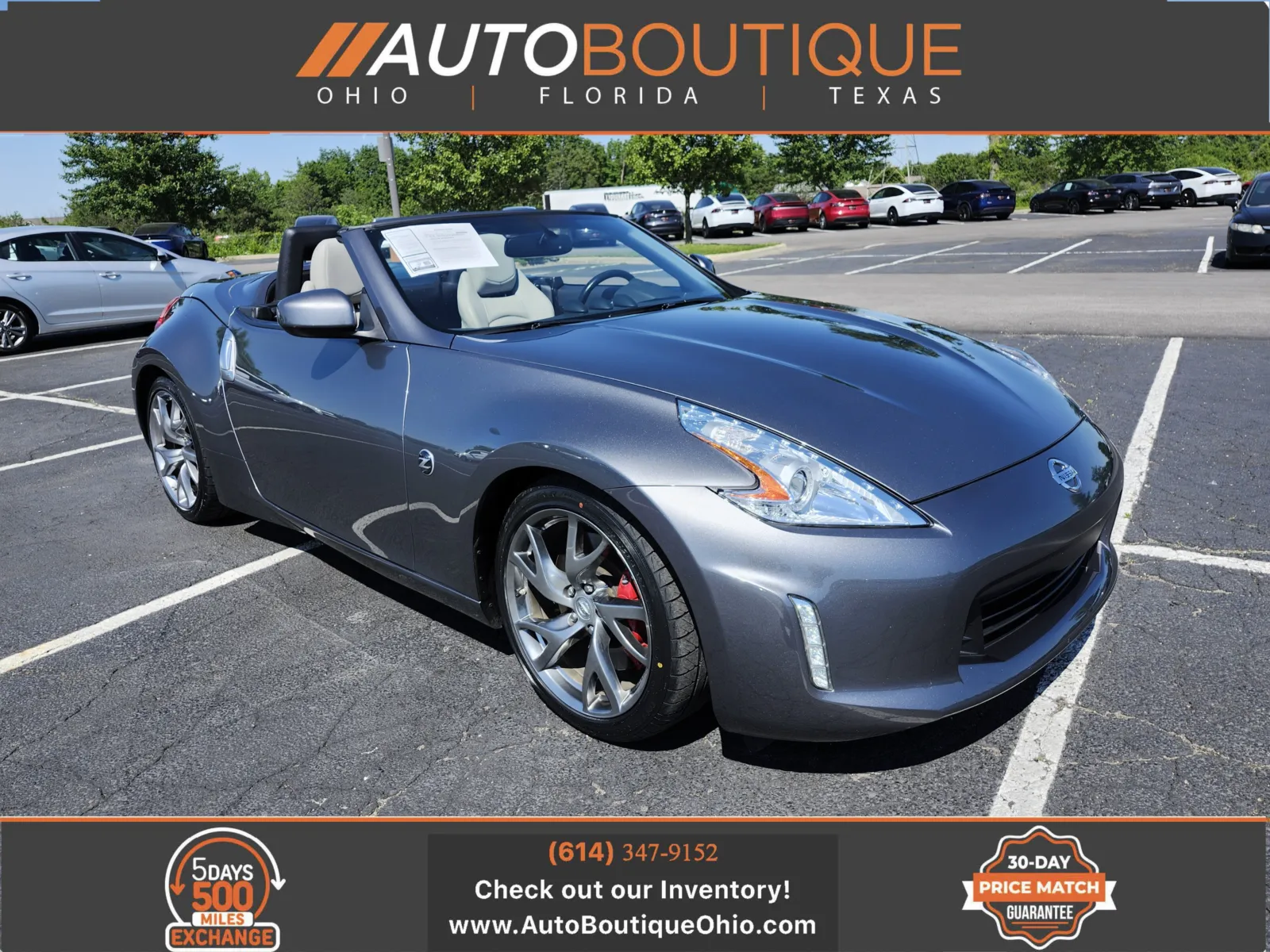 Gray 2017 Nissan 370Z Touring Sport for sale in Columbus, OH