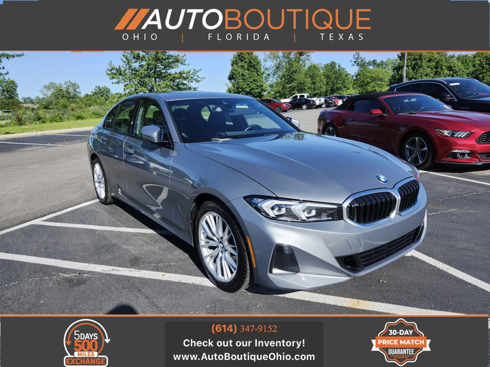 Gray 2023 BMW 3 Series 330i for sale in Columbus, OH