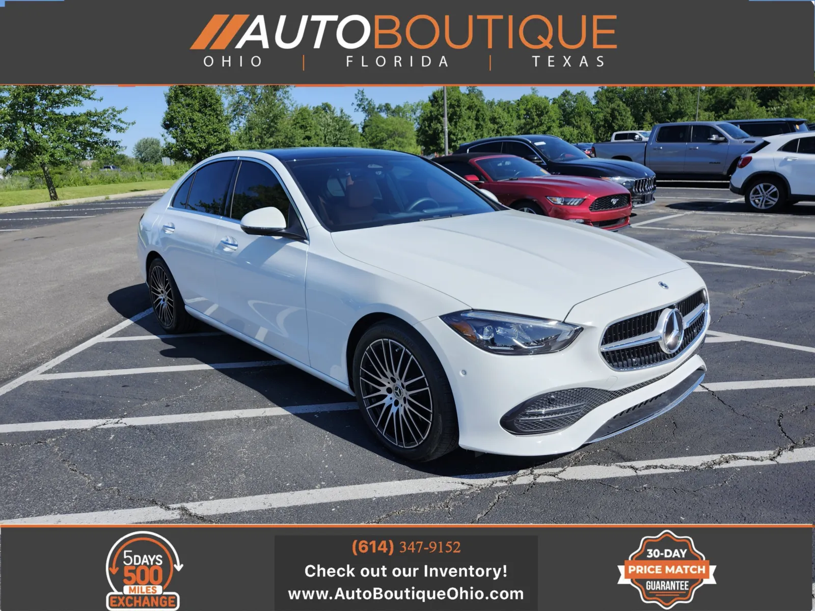White 2023 Mercedes-Benz C-Class C 300 for sale in Columbus, OH